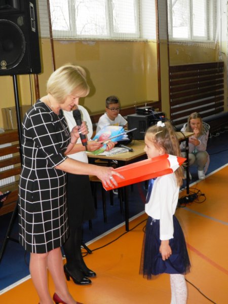 Pasowanie na ucznia klasy I.